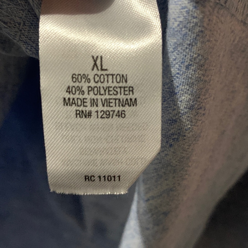 Ridgecut T-Shirt Women XL Blue Heathered Pocket Long Sleeve RC11011 EUC - Picture 11 of 15